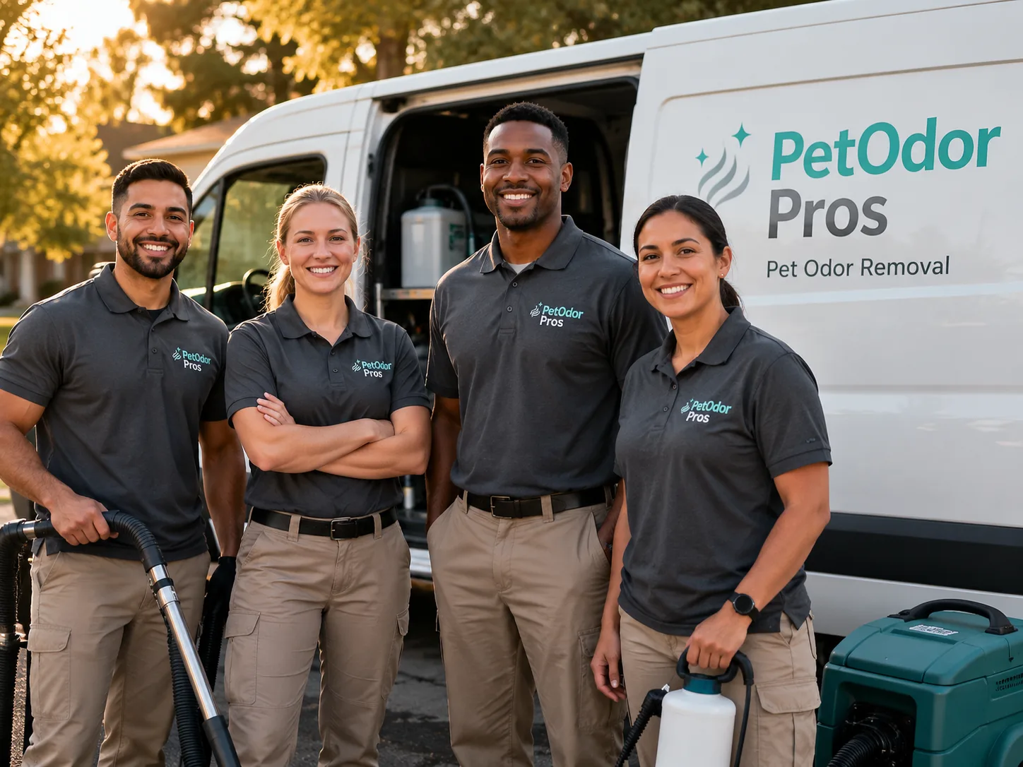 Pet Odor Removal team serving Chester, MD